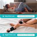 Bunion Corrector Women & Men Big Toe - 1 Pair Bunion Splint Brace - Adjustable Bunion Correction with Soft Gel - Splint Brace for Pain Relief - Toe Straightener with Non-slip Strap(Black)