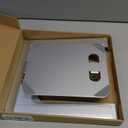 Foldable Laptop Stand, Height Adjustable Ergonomic Computer Stand for Desk, Aluminum Portable Laptop Riser Notebook Mount Compatible with MacBook Pro Air, HP, Dell 10-16" (Silver)