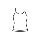 Tank Top White Large