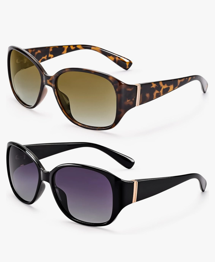 EYEGUARD Polarized Sunglasses for Women Retro Vintage Driving Sun glasses UV400 Protection