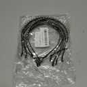 6 Pack Rivet Punk Spike Headband Gothic Studded Headband Hair Hoop for Women Halloween Cosplay Accessories