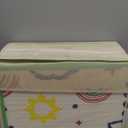 PLASKIDY Baby Play Mat (50x77x0.4 inch) Large Baby Mat for Floor Foldable Foam Playmat for playpen Anti Slip Waterproof Crawling Mat for Infants and Toddler Double Side Design