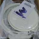 CAROTE 19pcs Pots and Pans Non Stick, Cookware Sets Detachable Handle, Induction Kitchen Pots and Pans,NonStick Cooking Set, Oven/Dishwasher/Fridge Safe, Space Saving (Cream White)