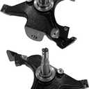 2" Drop Front Spindle for Chevy for GMC C1500 1988-1991 w/1.00"