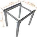 Jeacent Air Handler Stand Heat Pump Base, Gound Stand for Central Air Conditioner Heavy Duty
