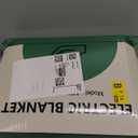 HOMLYNS LuxeHeat Heated Blanket Electric Blanket, Soft Flannel Sherpa Heated Throw, Heating Blanket with 5 Heat Settings, 3 hrs Timer Auto Shut Off (50x60 Inches, Purple)