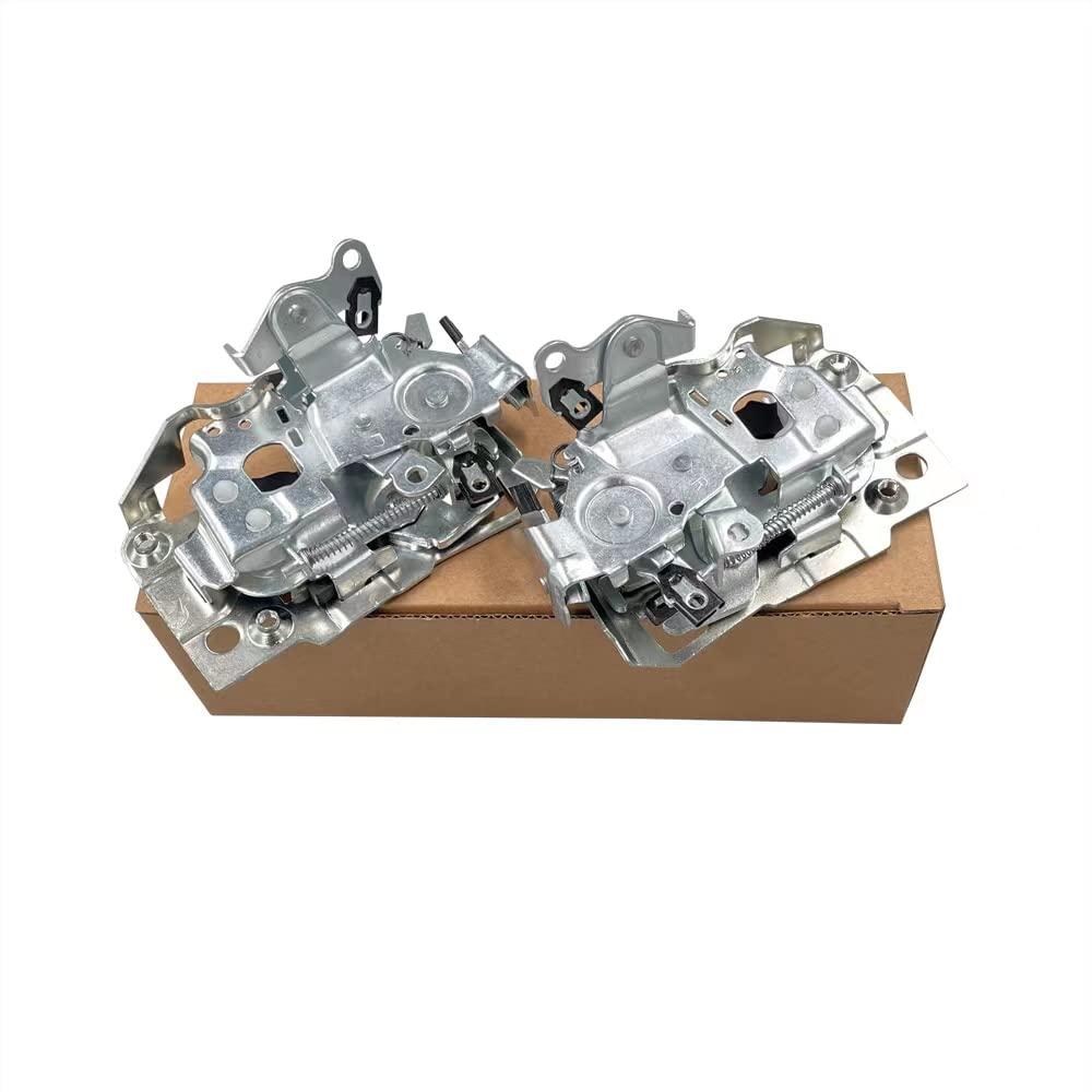 1 Pair 2 PCS Left and Right Side Front Door Latch Lock Compatible with Chevy Silverado GMC Astro Sierra 1988-1998