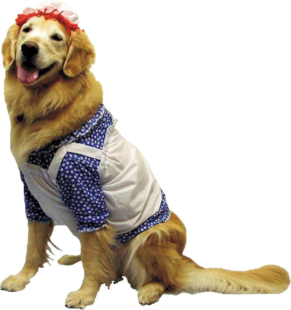 Halloween FX Raggedy Ann Pet Costume Medium