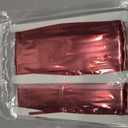 8.2FT Thicken Red Party Backdrop Foil Fringe Curtains Streamers for Birthday, Halloween, Graduation Decorations, 4 Pack