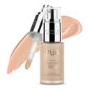 PUR Beauty 4-in-1 Love Your Selfie Foundation & Concealer - Longwear Full Coverage Liquid Makeup Foundation with Hydrating Blend for Refined-Looking, Natural Beauty Glow, Skin Texture & Tone (MG5/Almond)