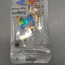 PIXIU Case for iPhone 16 Compatible with Magsafe, Laser Glossy Pattern,Cute Curly Wave Clear TPU Bumper Military Grade Drop tection Phone Cover for Women/Girls -Butterfly/Floral