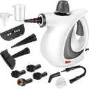 Handheld Pressurized Steam Cleaner with 12 pcs Accessories, Steamer for Cleaning, Steam Cleaner for Home Use, Steamer for Cleaning Car, Furniture, Floor, Upholstery, Grout and Tile, Deep Gray