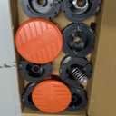 YWTESCH 10 Pack AF-100 Replacement Spool Line for Black+Decker - 0.065" Weed Eater String Trimmer Line Spool, 30ft Autofeed Weed Wacker Spool Refill for Black+Decker(8 Spool,2 Cap,2 Spring)