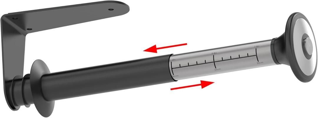 Paper Towel Holder for Kitchen, Paper Towels Bulk- Self-Adhesive Under CabinetSelf-Adhesive or Drilled Wall Mount,Stainless Steel, Single Hand Operable(Matte Black)