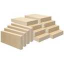 9PCS Woodstove Firebricks, Fire Bricks, Size 9" X 41/2" X 11/4", Fire Bricks for Wood Stove, Fireplaces, Brick Fireplace