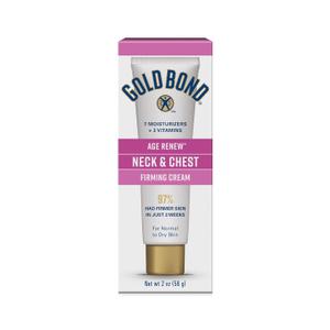 Gold Bond Age Neck & Chest Firming Age Cream, 2 oz., Clinically Tested Skin Firming Cream (2 Ounce (Pack of 1)
