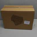 Large Vintage Black Wooden Crates For DispalyWood Crates With Handles,Rustic Handmade Wood Boxes For Storage Or Display,Solid Wood Decorative Boxes