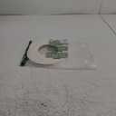 White Edge Banding, 7/8 inch x 250ft roll of Veneer Edge Banding -Pre-glued Flexible Edging, PVC Tape Banding on with Hot Melt Adhesive Easy Application for Cabinet Repair Furniture Restoration