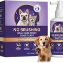 HENGRUNXIN No-Brushing Oral Care Spray for Dogs & Cats,No Brushing Oral Care, Dental Breath Spray for Pets Exp. 04/30/2029