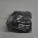 RYB HOME Short Curtains Gray Half Window Curtains for Bedroom, Privacy Curtain Tiers for Windows, Energy Saving Curtain Tiers for Bathroom Shades, Wide 42 x Long 36 inches per Panel, Grey, Set of 2