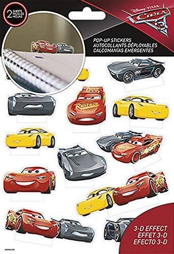 SET OF 3, Trends International Cars 3 - Pop Up Stickers