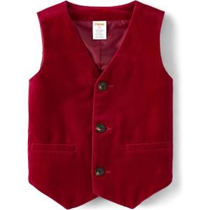And Toddler Dressy Vests (3T, Red)