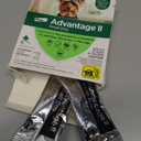 Advantage II Medium Dog Vet-Recommended Flea Treatment & Prevention | Dogs 11-20 lbs. | 4-Month Supply