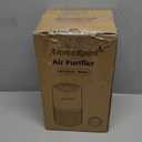 Air Purifier for Home Bedroom, AromaRoom H13 HEPA Air Filter For Smoke Pollen Dander Hair Smell Air Cleaner, 3-in-1 Filter with Sleep Mode, Quiet Air Cleaner For Pets, Home, Baby Room (White, AP103)