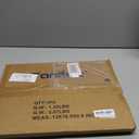 Dry Erase Calendar for Wall, 17x13 Inches Calendar Whiteboard for Wall, Small Magnetic White Board Corkboard with Wood Framed, Hanging Dry Erase Board for Kitchen Home Office School Planner (Black)