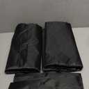 Zonon 3 Pcs Outdoor Faucet Cover Rv Park Water Hydrant Insulated Extended Hose Bib Insulated Sprinkler Freeze Protector Outdoor Winter Pipe Spigot Cover for Wall Taps(Black,35" X 15")