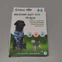 Suitical Recovery Suit for Dogs - Spay & Neutering Dog Surgery Recovery Suit for Male or Female - Soft Fabric for Skin Issues - Small - Neck to Tail 16.9-20.1 Inch, Chest 23-34 Inch - Blue Camouflage