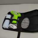 Cordless Hot Glue Gun Kit Includes 30 Hot Glue Sticks, Switch with 10W Drip-proof Design with 15-Second Fast Heating, Suitable for DIY Crafts, Fabric, Wood & Home Repairs(Green)