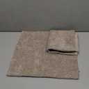 CaliTime Throw Pillow Covers Decorative 16 X 16 Inches Pack of 2 Cozy Chenille Cushion Cases for Couch Sofa Bed Living Room Home Light Taupe