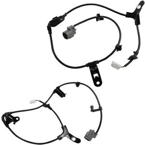 2pc ABS Wheel Speed Sensor Rear Left and Right Compatible with 2009-2019 Toyota Corolla, 2011-2012 Toyota Matrix - 8951602141, 8951602131