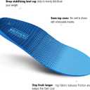 Plantar Fasciitis Feet Insoles Arch Supports Orthotics Inserts Relieve Flat Feet, High Arch (Mens 4-4 1/2 | Womens 6-6 1/2)