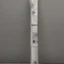 LazBlinds No Tools No Drill Cordless Roller Shades, Light Filtering Window Sheer Shades Transparent UV Protection Roll Up Blinds for Windows, 36'' W x 72'' H, White