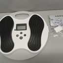 EMS Foot Massager for Neuropathy, NEMS Feet Massager for Pain Relief & Plantar Fasciitis and Improve Circulation, Electric Muscle Foot Stimulator for Neuropathy with 4 TENS Unit Muscle Stimulator Pads