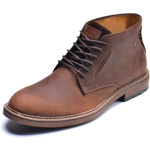 Arkbird Chukka Boots Fashion and Comfort Casual Oxfords Ankle Lace Up Boot (11.5, Dark Brown)