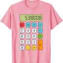 Boobies Calculator T-Shirt L
