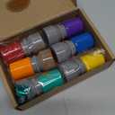 6pcs Rubber Teacher Stamps for Grading, Self-Inking, Office Stationery Stamps, Vibrant Colors, Best Homework Stamps, Encouraging Classroom Comments(Smiley Stamps)