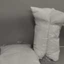 Standard Size Pillows Set of 2 - Soft, Fluffy, Cozy Down Alternative Bed Pillows for Back & Stomach Sleepers - Low Density, Low Loft Support - Machine Washable - OEKO-TEX Certified - 20" x 26" - White