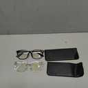 livho High Tech Blue Light Glasses - Advanced up to 99% Blue Light Blocking Computer Glasses - Screen Fatigue & UV Protection
Color: *B1 Light Black+clear