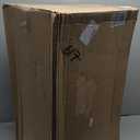 UMBRA Vento Kitchen Trash Can with Open Top, Large 16-Gallon (62 L) Capacity, Sand