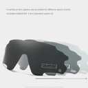 KINGSEVEN Cycling Glasses for Men Women Bicycle Sports MTB Road Bike Sunglasses Photochromic Lenses LS-911