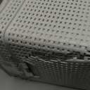 Bino 3 Pack Plastic Storage Baskets, Large, Grey