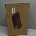 OPNICE Desk Organizer and Accessories, 2-Tier Computer Monitor Stand Riser with Drawer and 2 Pen Holders, Laptop Stand, Office Desk Accessories for Office Supplies, Black (Black 1-Pack)