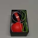 TEKXYZ Reflex Ball with Counter App & Online Community, 2 Difficulty Levels Boxing Ball with Headband, Perfect for Reaction, Agility, Punching Speed, Fight Skill & Hand Eye Coordination Training (Black/Red)