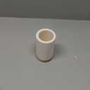 Matani Bamboo Toothbrush Holder Diatomite Tooth Brush Organizer - Storage Stand for Small Bathroom & Counter - Removable Base & Drain Holes, Water-Absorbent & Quick-Drying (Off White)