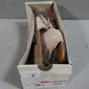 Sweet Life Lina Natural Woven Buckle Slide Sandals, Size 8