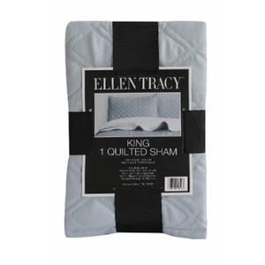 Ellen Tracy Standard 1 Quilted Sham 20x26in 100% Polyester